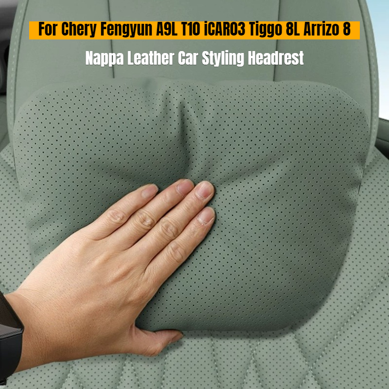 Memory Foam Car Neck Pillow Lumbar Support - For Chery Fengyun A9L T10 iCAR