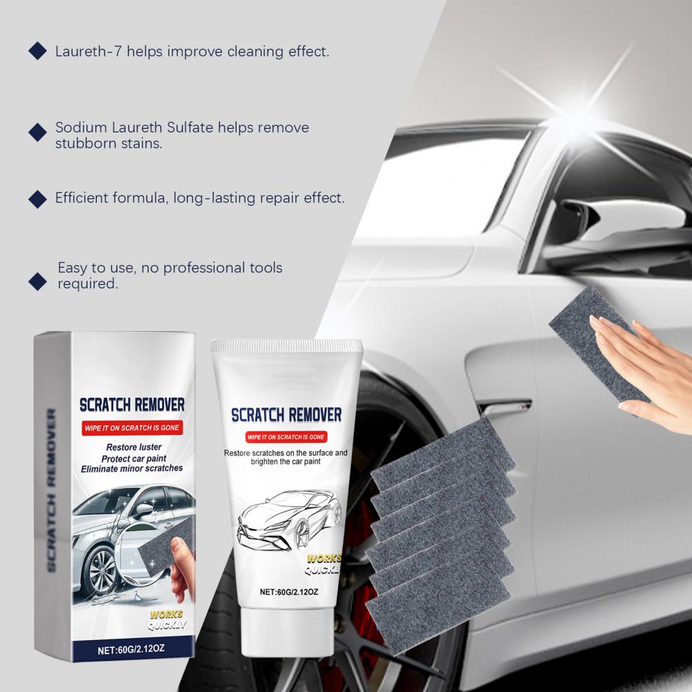 Car Scratch Repair Polishing Wax Paste - Nano Sparking Cloth Car Scratch Remover
