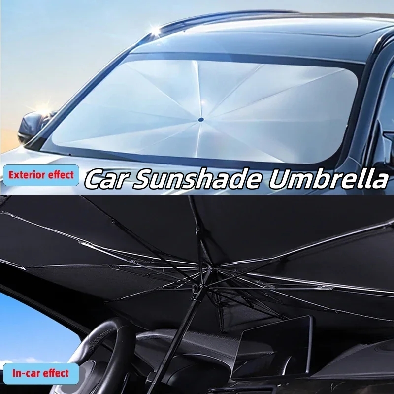 Car Windshield Sunshade Umbrel - Car Sunshade Windshield Umbrella Foldable ulasan dan harga