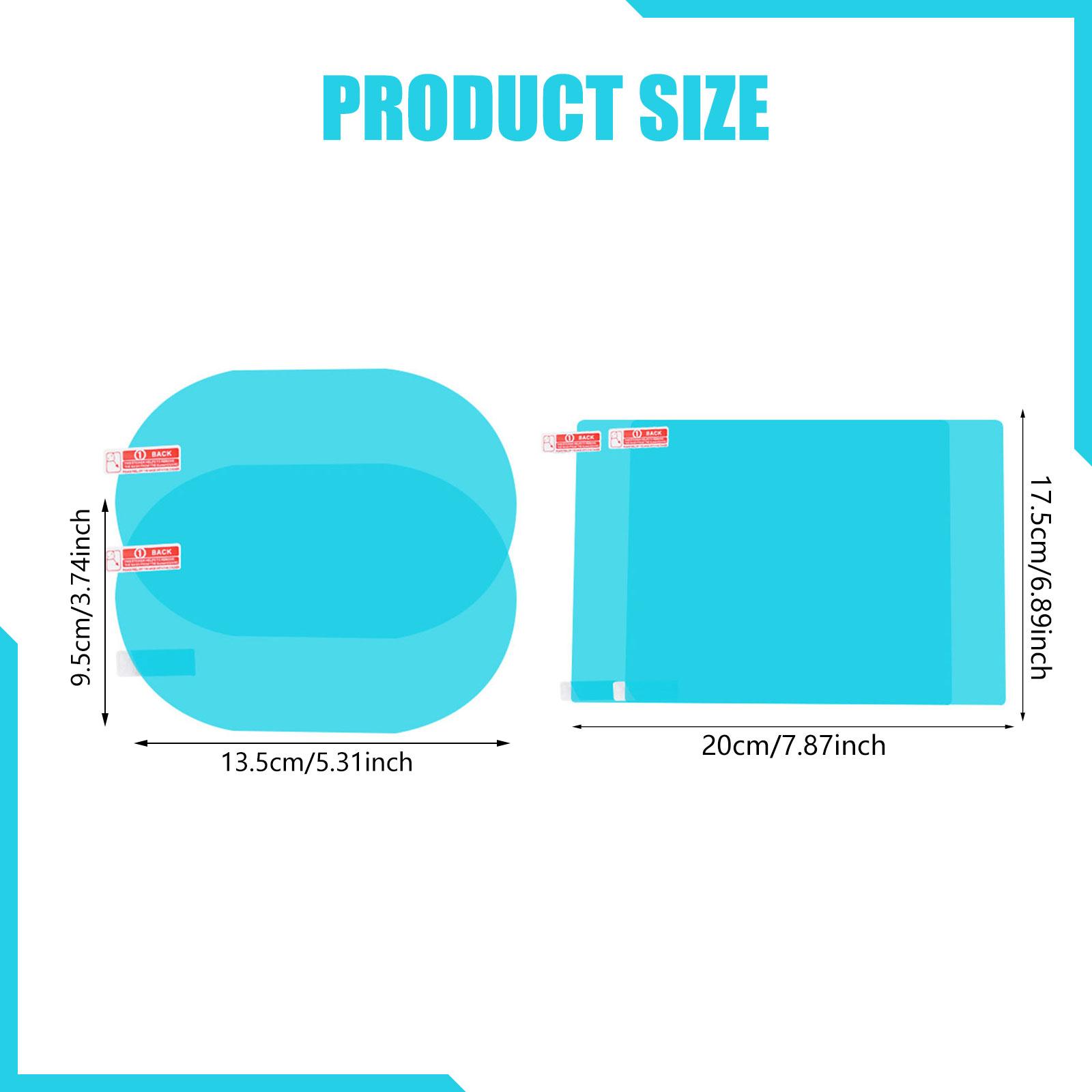 Car Film for Side Window Anti  - Anti Glare Car Rearview Mirror Film ulasan dan harga