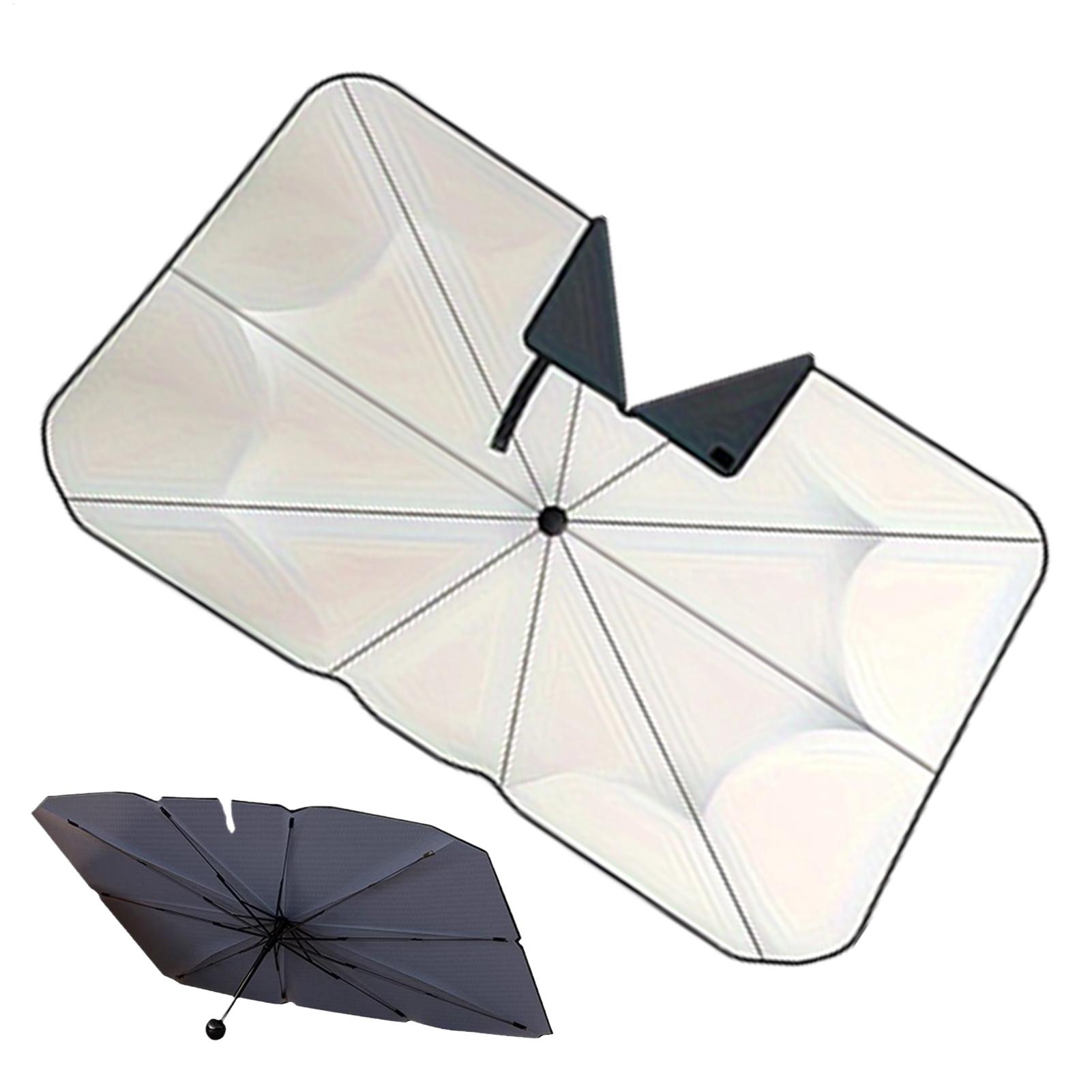 Portable Car Sun Shade Umbrell - Car Sunshade Windshield Umbrella Foldable ulasan dan harga