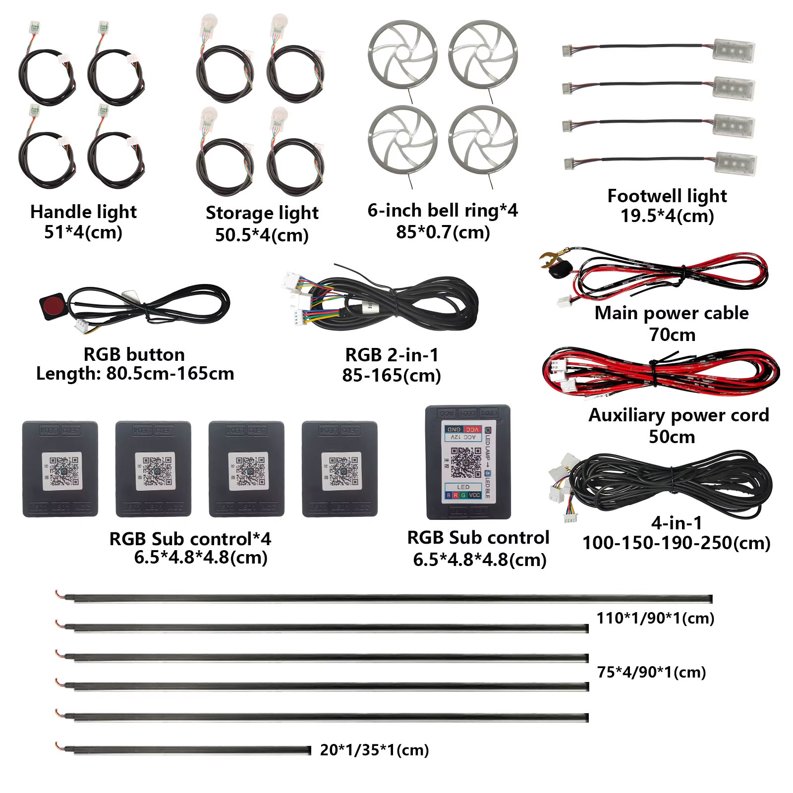 For Ambient Lights App Univers - Led Ambient Interior Car Lights App Control ulasan dan harga